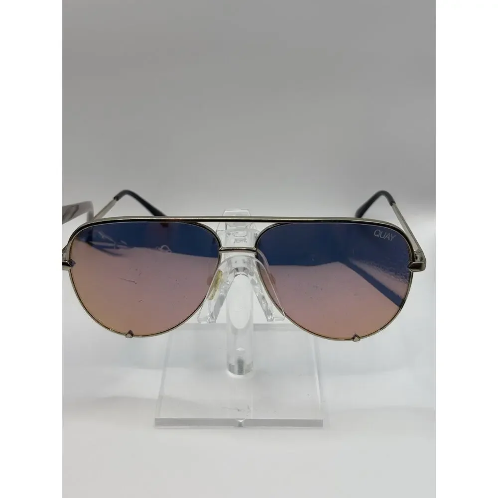 Quay Australia Sunglasses Bundle Cat Eye Oversized Gold Aviator Women